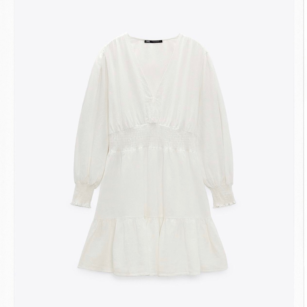 Zara White Mini Dress